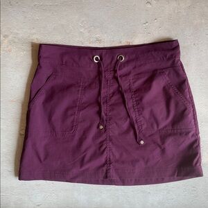 Prana Casual Drawstring Pocket Skirt